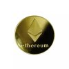 Ethereum, pozlacená mince - s pouzdrem 2
