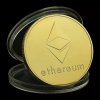 Ethereum, pozlacená mince - s pouzdrem 3