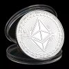 Ethereum, ocelová mince - s pouzdrem 4