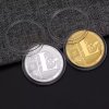 Litecoin - pozlacená mince 4