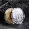 Litecoin - pozlacená mince 3
