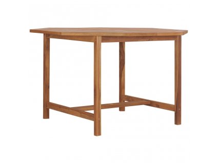 Zahradní jídelní stůl 110 x 110 x 75 cm masivní teak