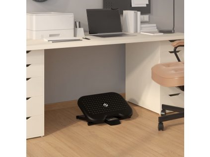 Podnožka černá 46 x 34,5 x 11 cm