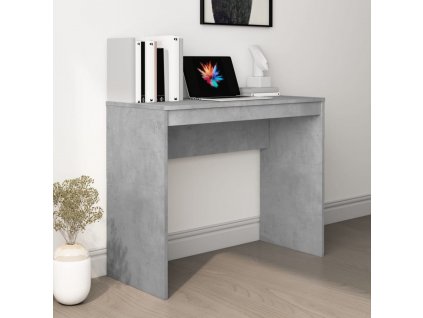 Psací stůl betonově šedý 90 x 40 x 72 cm kompozitní dřevo