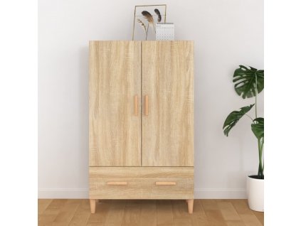 Komoda dub sonoma 70 x 31 x 115 cm kompozitní dřevo