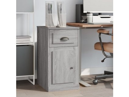 Odkládací skříňka se zásuvkou šedá sonoma 40x50x75 cm kompozit