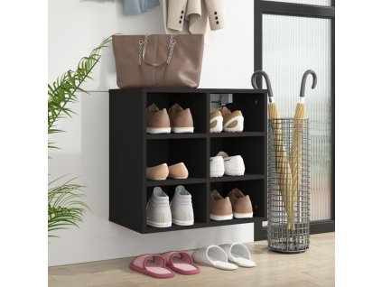 Botník černý 52,5 x 30 x 50 cm