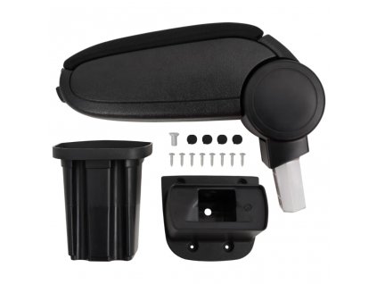 Loketní opěrka do auta černá 12 x 32 x (34–50) cm ABS