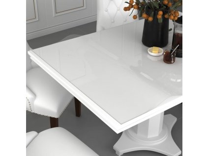Ochranná fólie na stůl průhledná 100 x 60 cm 1,6 mm PVC