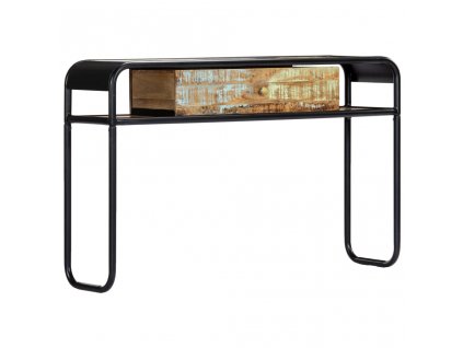 Konzolový stolek 118 x 30 x 75 cm masivní recyklované dřevo