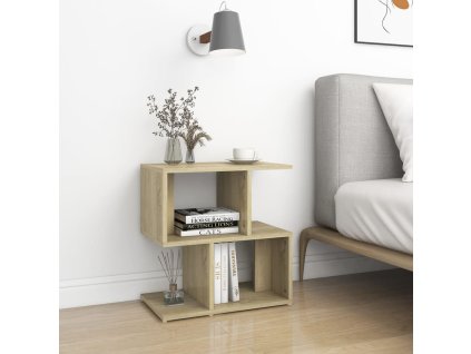 Noční stolky 2 ks dub sonoma 50 x 30 x 51,5 cm kompozitní dřevo