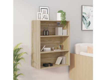 Závěsná nástěnná skříňka dub sonoma 69,5 x 32,5 x 90 cm