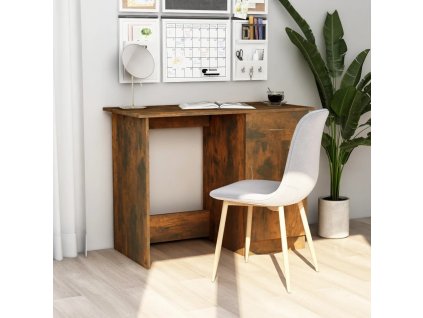 Psací stůl kouřový dub 100 x 50 x 76 cm kompozitní dřevo