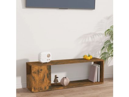 TV skříňka kouřový dub 100 x 24 x 32 cm kompozitní dřevo