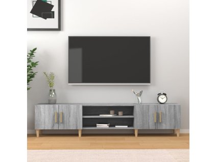 TV skříňka šedá sonoma 180 x 31,5 x 40 cm kompozitní dřevo