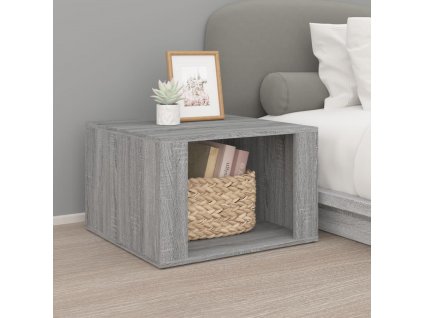 Noční stolek šedý sonoma 57 x 55 x 36 cm kompozitní dřevo