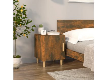 Noční stolek kouřový dub kompozitní dřevo