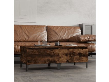 Odkládací stolky 2 ks kouřový dub 50x46x35 cm kompozitní dřevo