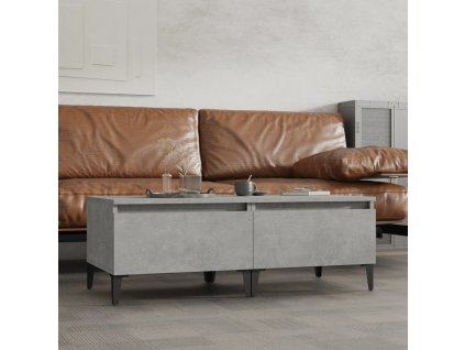 Odkládací stolky 2 ks betonově šedé 50x46x35cm kompozitní dřevo