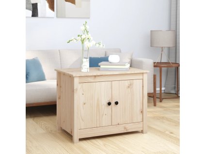 Konferenční stolek 71 x 49 x 55 cm masivní borové dřevo