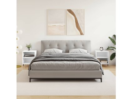 Noční stolky 2 ks bílé 40 x 30 x 50 cm kompozitní dřevo