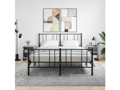 Noční stolky 2 ks šedé sonoma 40 x 30 x 50 cm kompozitní dřevo