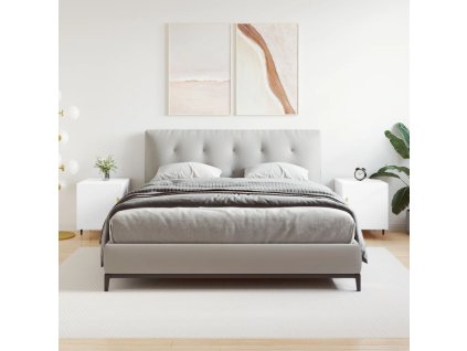 Noční stolky 2 ks bílé 40 x 40 x 50 cm kompozitní dřevo