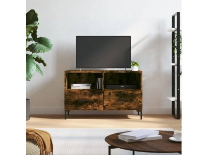 TV skříňka kouřový dub 80 x 36 x 50 cm kompozitní dřevo