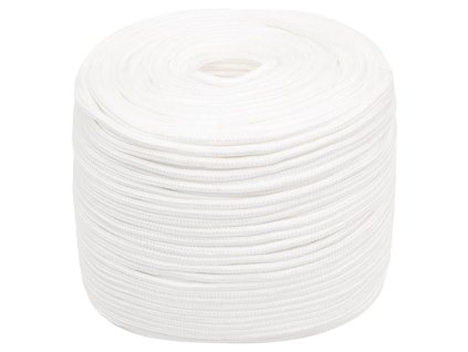 Lodní lano celobílé 8 mm 100 m polypropylen