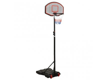 Basketbalový koš černý 216–250 cm polyethylen