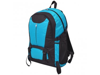 Outdoorový batoh 40 l černo-modrý