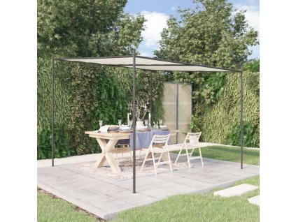 Altán taupe 3 x 3 m 180 g/m² hliník a ocel