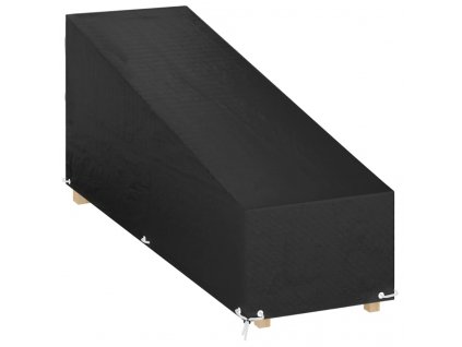 Plachta na zahradní lehátko s 12 očky 200 x 65 x 35/60 cm PE