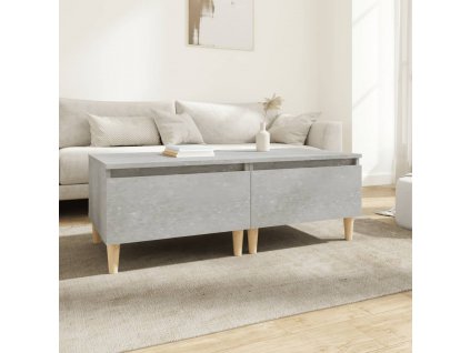 Odkládací stolky 2 ks betonově šedé 50x46x35cm kompozitní dřevo