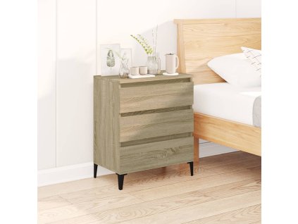 Příborník dub sonoma 60 x 35 x 70 cm kompozitní dřevo