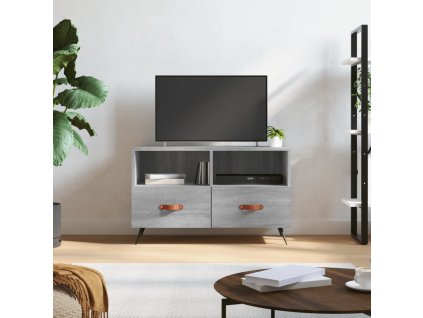 TV skříňka šedá sonoma 80 x 36 x 50 cm kompozitní dřevo