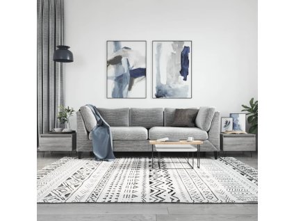 Konferenční stolky 2 ks šedé sonoma 50x46x35cm kompozitní dřevo