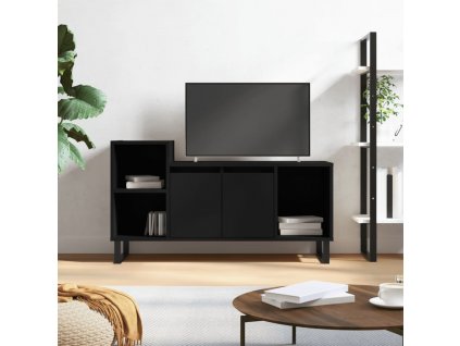 TV skříňka černá 100x35x55 cm kompozitní dřevo
