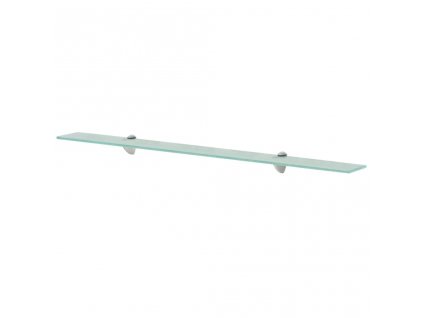 Plovoucí skleněná police 100x10 cm 8 mm