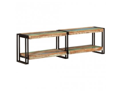TV skříňka 140 x 30 x 40 cm masivní recyklované dřevo