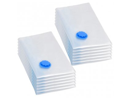 Cestovní vakuové pytle úložné pytle 80 x 60 cm 10 ks