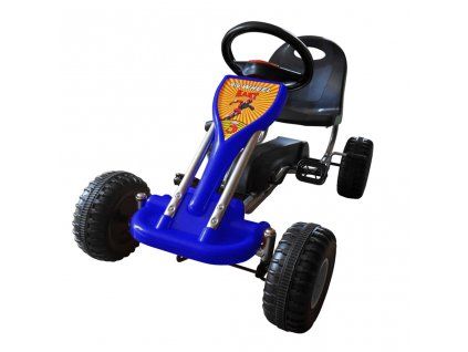 Šlapací motokára modrá 90254