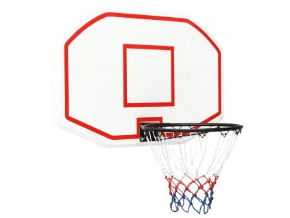 Basketbalový koš bílý 109 x 71 x 3 cm polyethylen
