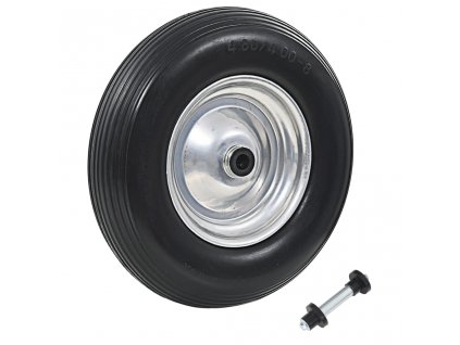 Kolo ke kolečku s nápravou odolné PU 4.00–8390 mm