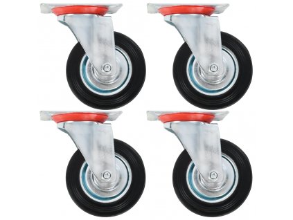 Otočná kolečka 4 ks 100 mm