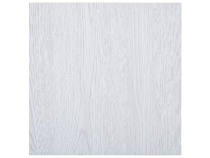 Samolepicí podlahové desky 5,11 m² PVC bílé