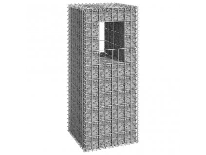 Gabionový sloupek 40 x 40 x 100 cm železo