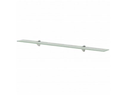 Plovoucí skleněná police 100x10 cm 8 mm