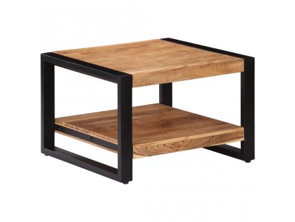 Konferenční stolek 60 x 60 x 40 cm masivní akáciové dřevo