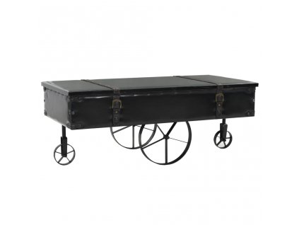 Konferenční stolek MDF a jedlové dřevo 110 x 55 x 43 cm